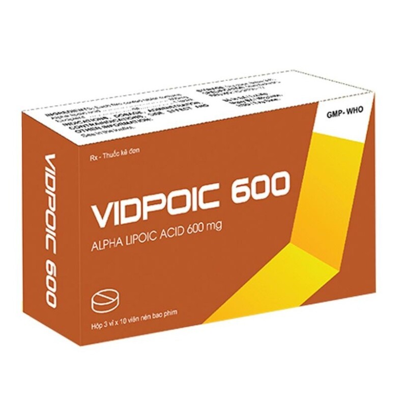 VIDPOIC 600 hộp 30 viên – Điều trị các rối loạn cảm c