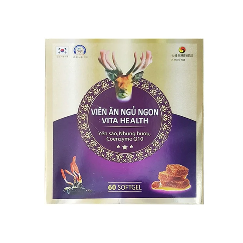 Viên Ăn Ngủ Ngon Vita Health Lọ 60 Viên