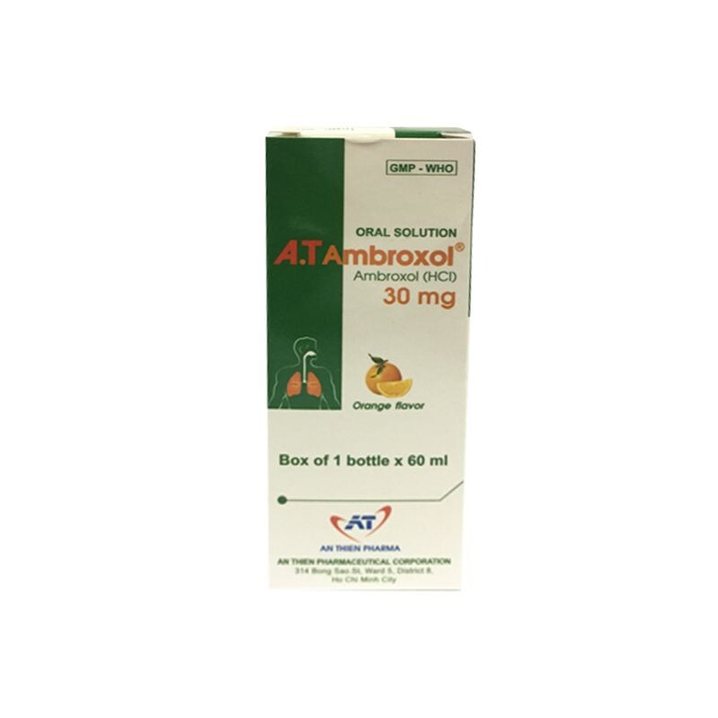 A.T Ambroxol Chai 60ml – Điều Trị Bệnh Đường Hô Hấp A.T Ambroxol Chai 60ml – Điều Trị Bệnh Đường Hô Hấp