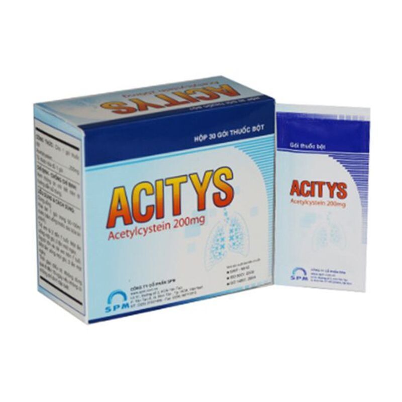 Acitys Hộp 30 Gói – Điều Trị Các Rối Loạn Về Tiết Dịch Hô Hấp
