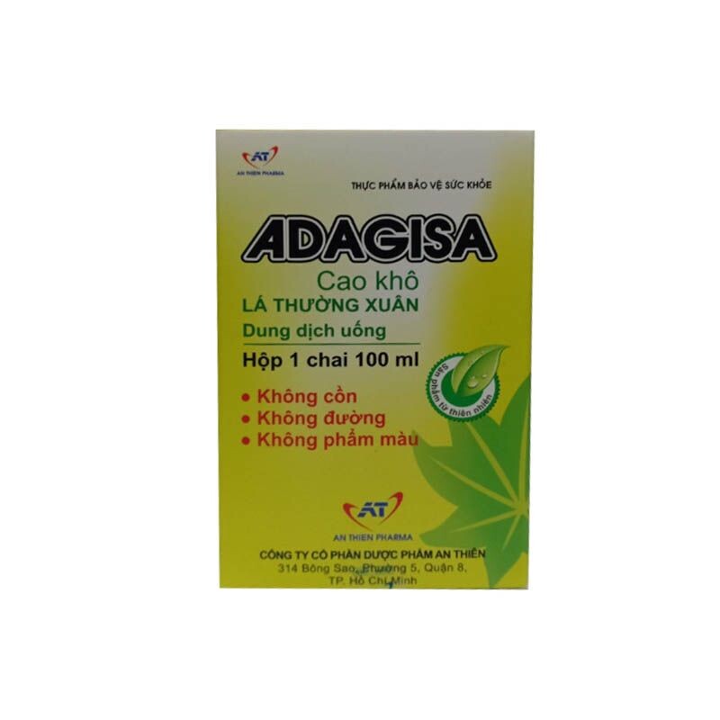 Adagisa lọ 100ml – Hỗ trợ làm giảm các chứng ho khan