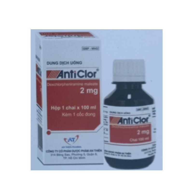 Anticlor Chai 100ml – Điều Trị Viêm Mũi Dị Ứng