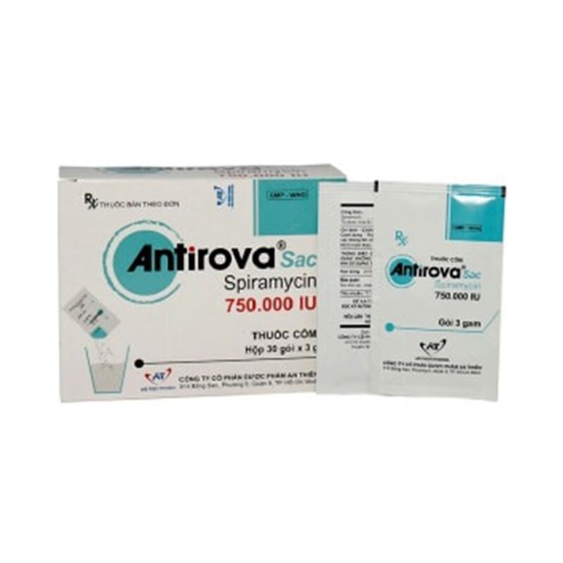 Antirova Hộp 30 Gói – Điều Trị Nhiễm Khuẩn Nhạy Cảm