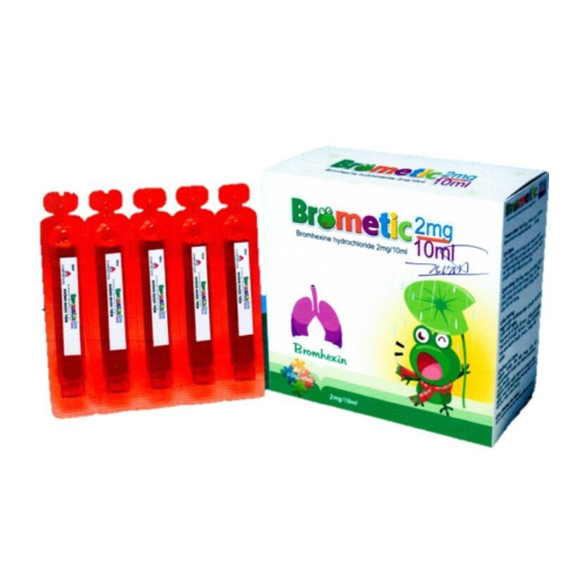 Brometic Hộp 20 Ống – Hỗ Trợ Làm Loãng Đờm