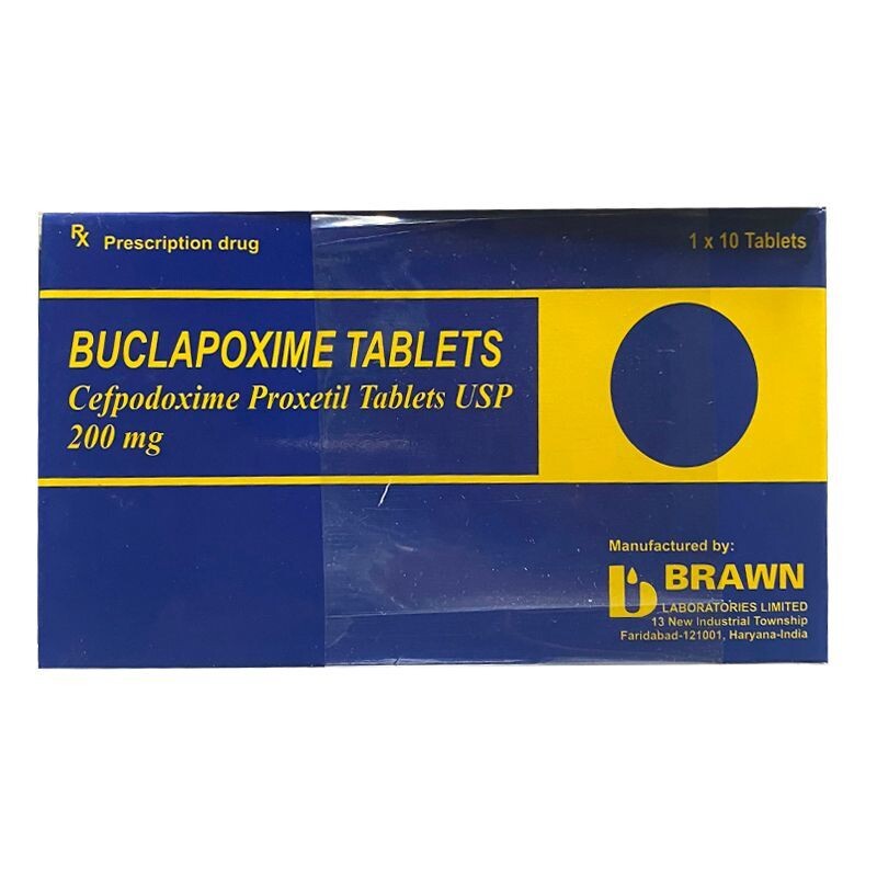 Buclapxime Tablets Hộp 10 Viên – Thuốc Kháng Viêm