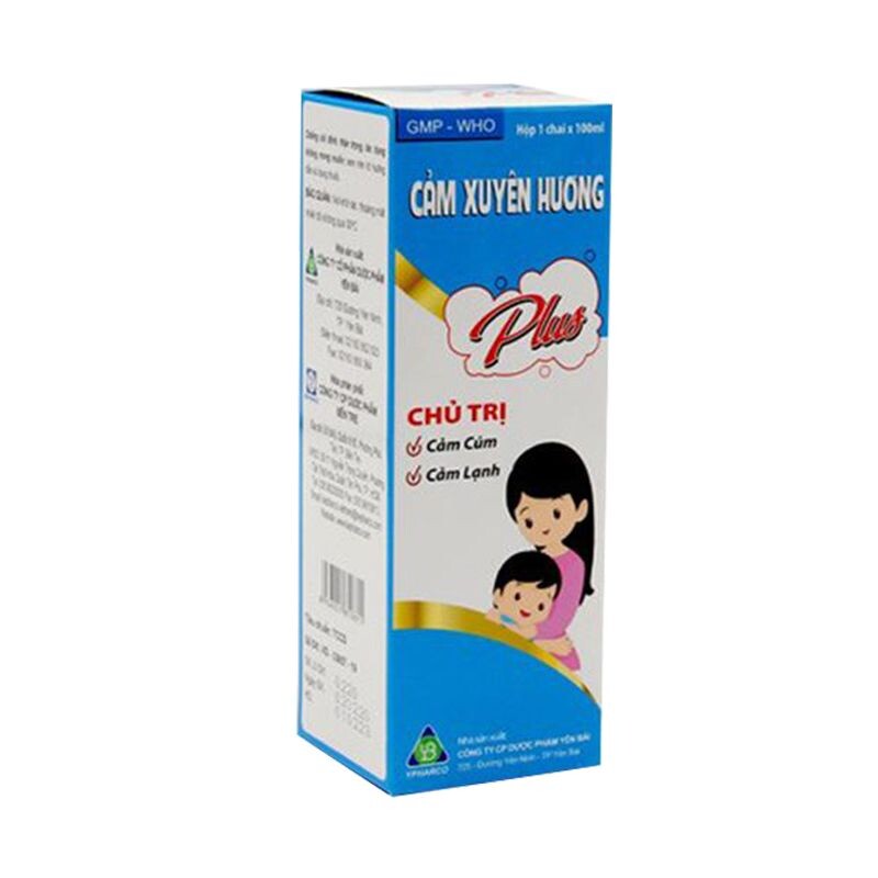 Cảm Xuyên Hương Plus Chai 100ml – Điều Trị Cảm Lạnh