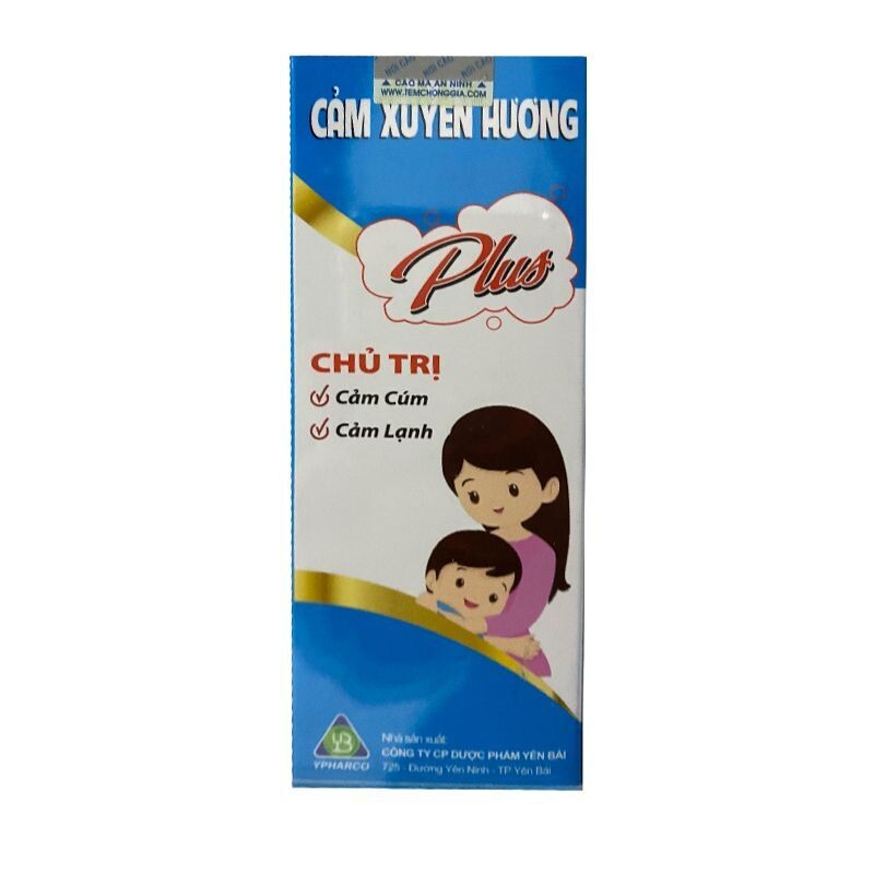 Cảm Xuyên Hương Plus Chai 60ml – Điều trị cảm cúm