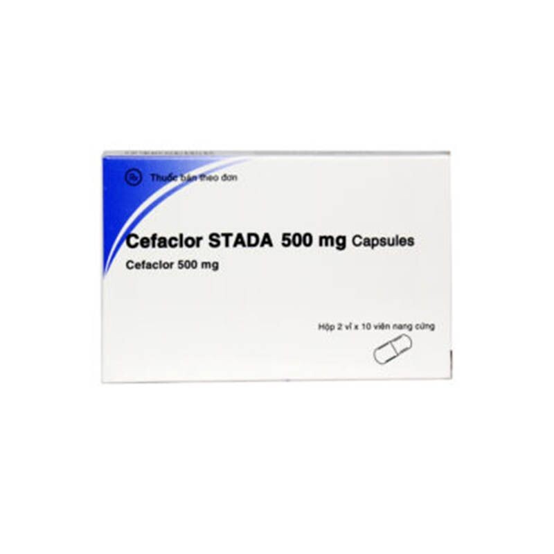 Cefaclor Stada 500mg Hộp 20 Viên - Điều Trị Nhiễm Khuẩn