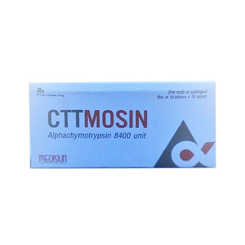 Cttmosin Hộp 30 Viên – Điều Trị Phù Nề Sau Chấn Thương
