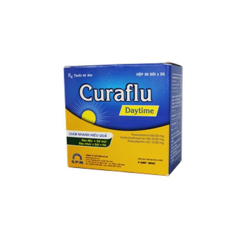 Curaflu Daytime Hộp 30 Gói – Điều Trị Sốt