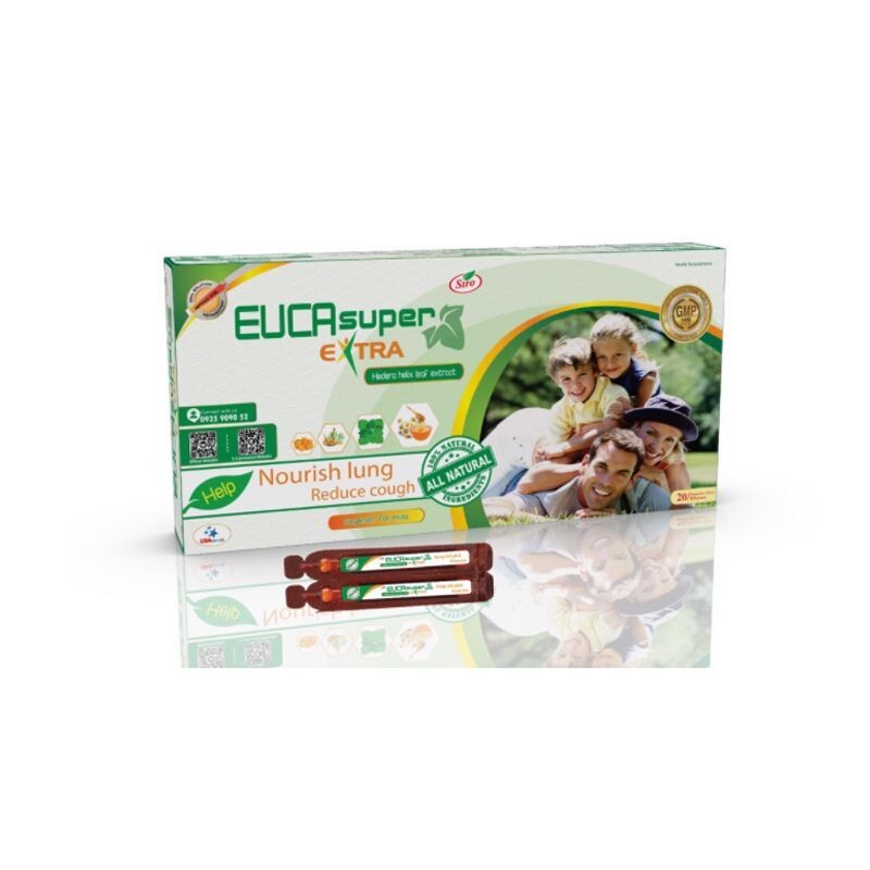 EucaSuper Extra Hộp 20 Ống – Giúp Bổ Phế