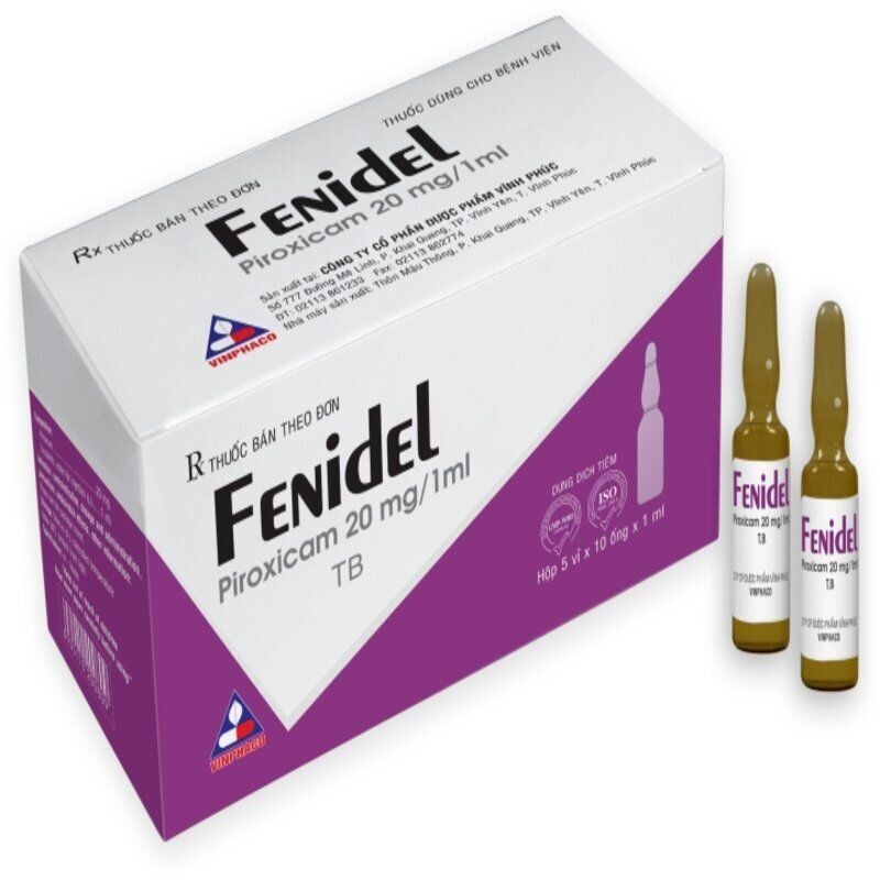 Fenidel Hộp 50 Ống – Trị Viêm Xương Khớp
