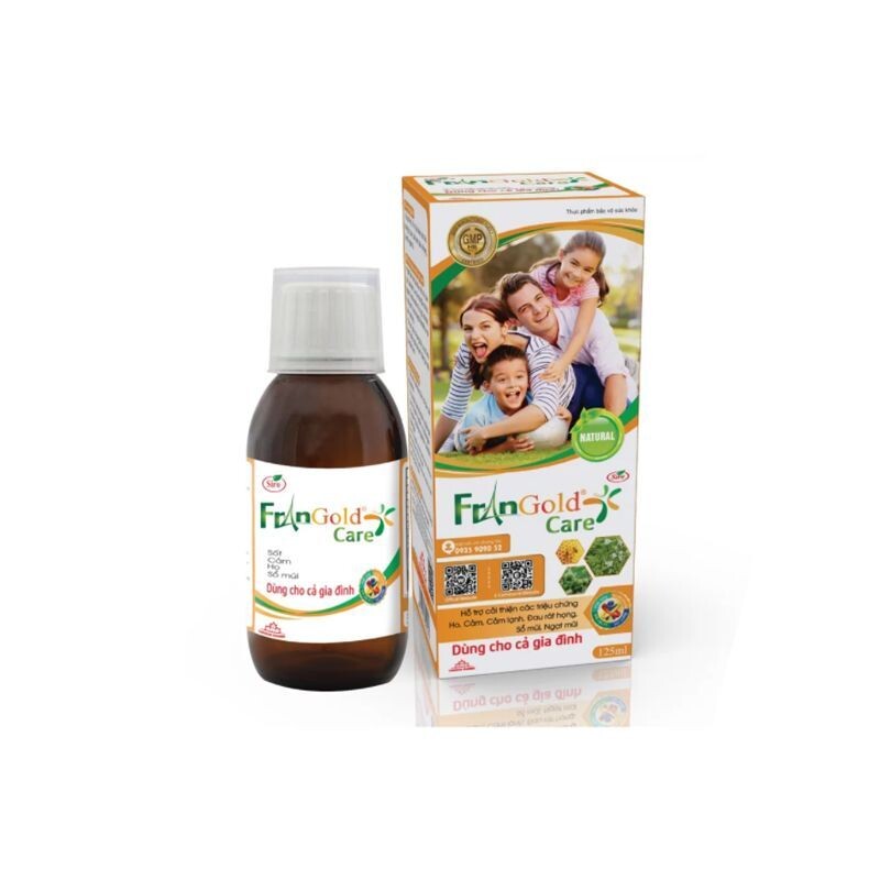FranGold Care Lọ 125ml – Cải Thiện Các Triệu Chứng Ho