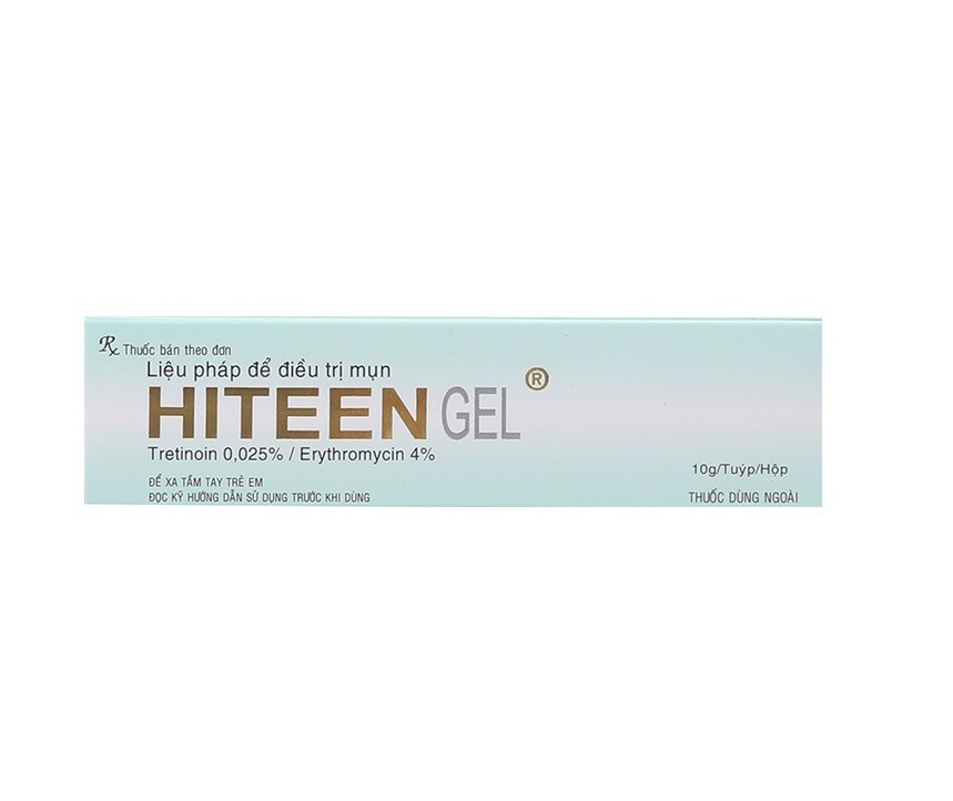 Gel trị mụn Hiteen Gel 10g