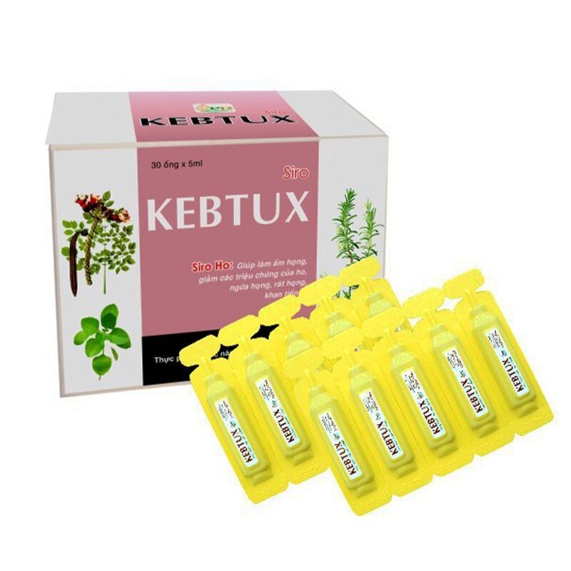 Kebtux Hộp 30 Ống – Giảm Triệu Chứng Ho