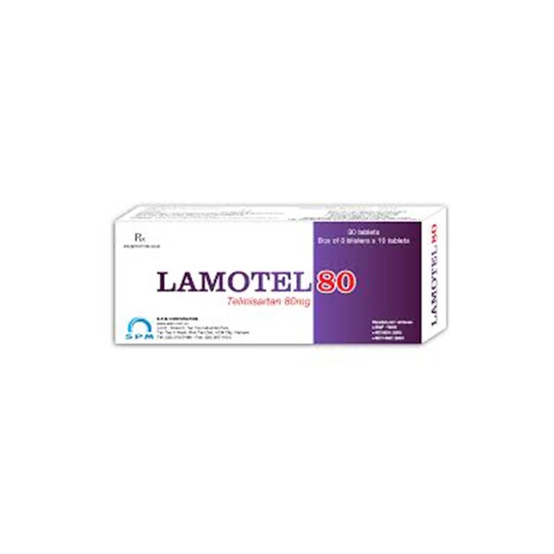Lamotel 80 Hộp 30 Viên – Điều Trị Tăng Huyết Áp Vô Căn