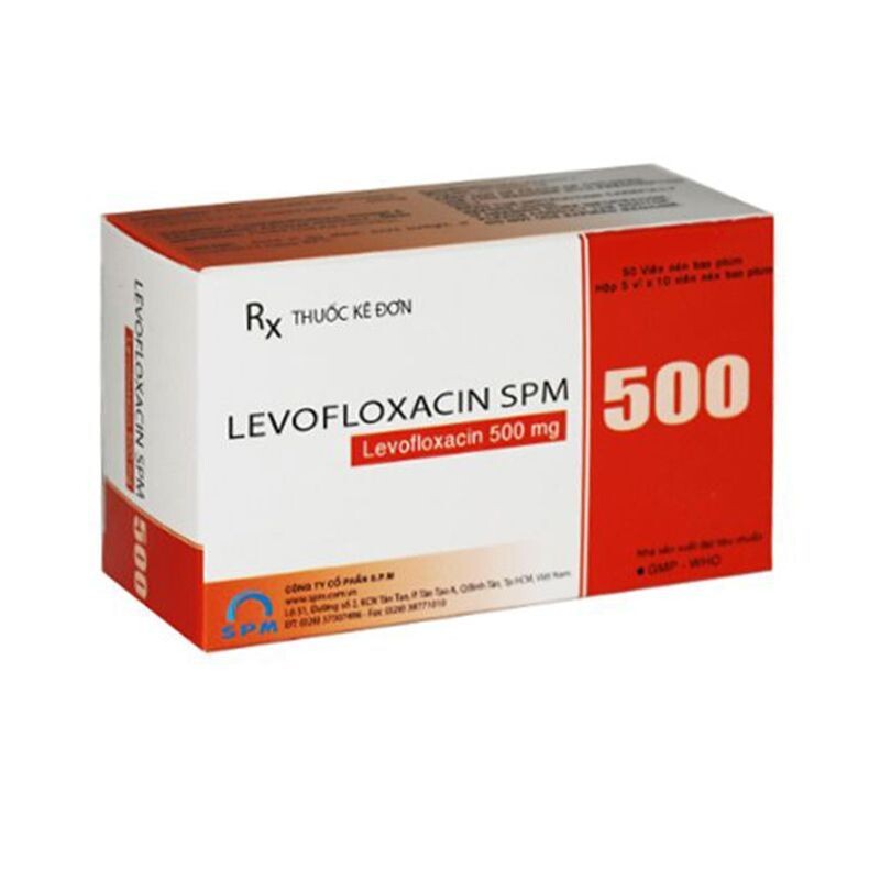 Levofloxacin SPM 500 Hộp 50 viên – Điều Trị Nhiễm Trùng Ở Người Lớn