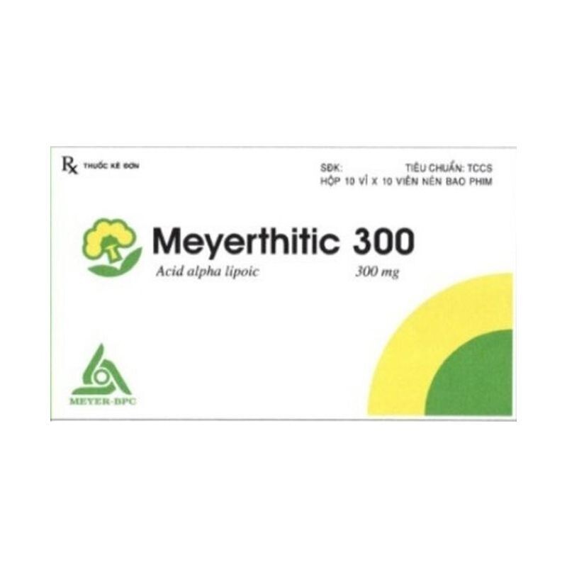 Meyerthitic 300 Hộp 100 Viên – Điều Trị Rối Loạn Cảm Giác