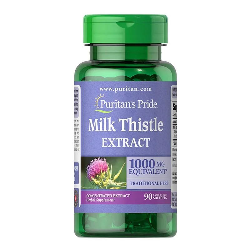 Milk Thistle Extract 1000mg hộp 90 viên - Viên uống bổ gan