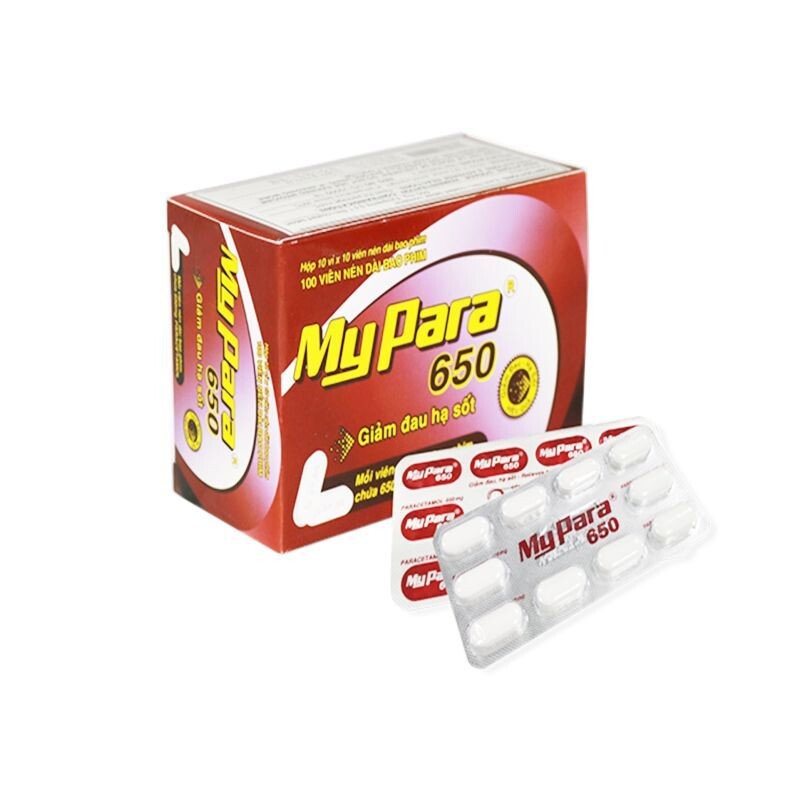 Mypara 650 Hộp 100 Viên – Điều Trị Đau Xương