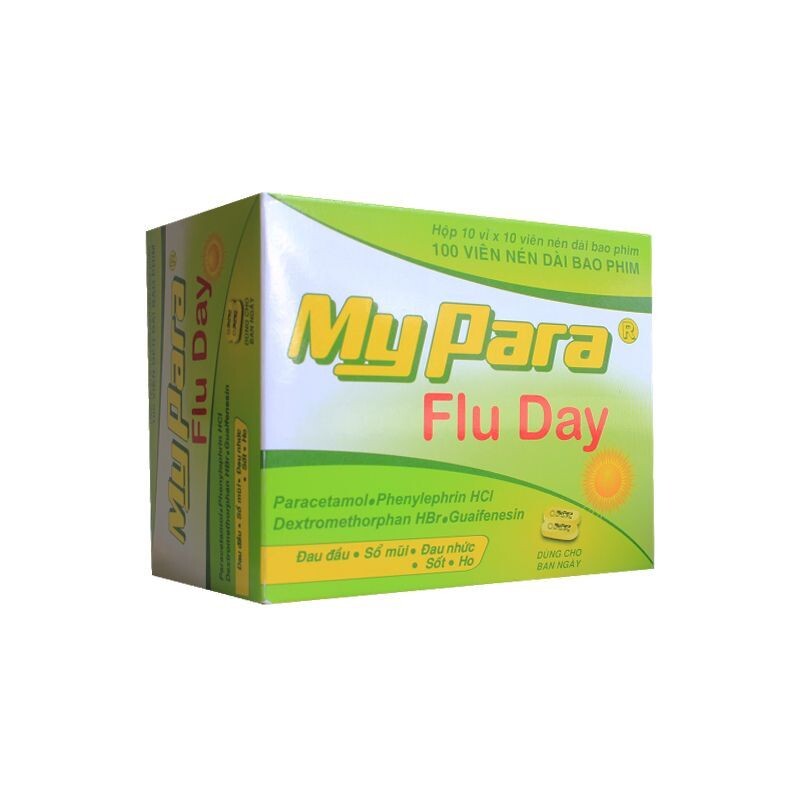 Mypara Flu Day Hộp 100 Viên – Điều Trị Cảm Cúm Hiệu