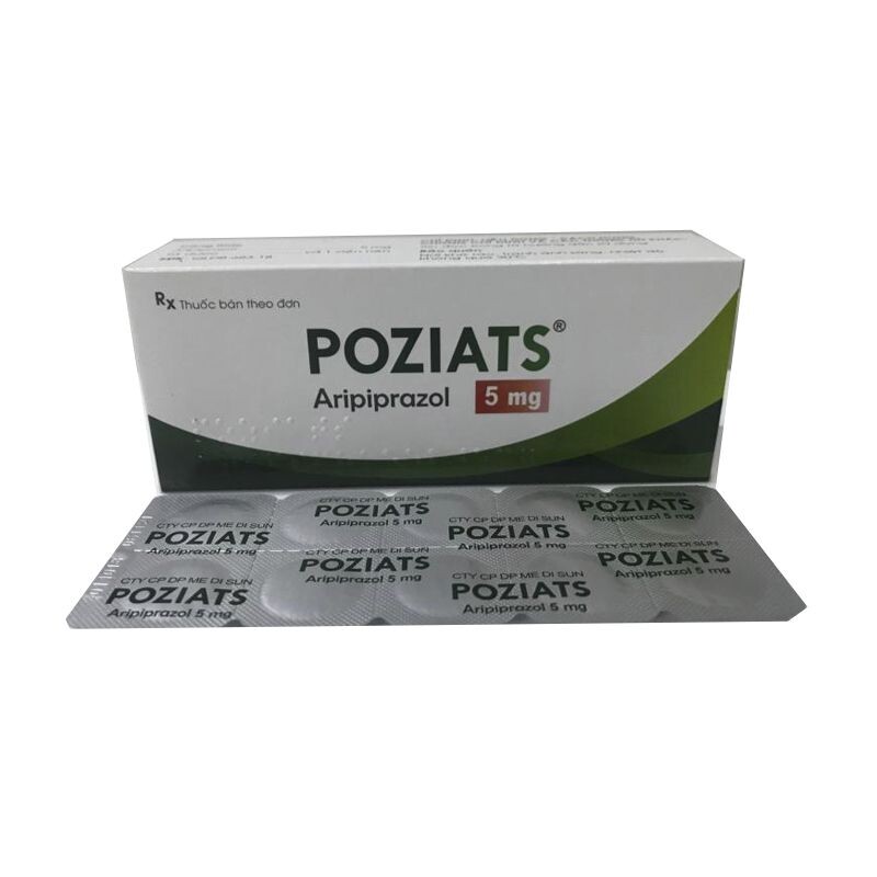 Poziats 5 Hộp 30 Viên – Điều Trị Rối Loạn Lưỡng Cực
