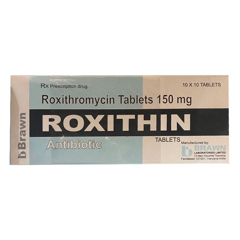 Roxithin hộp 100 viên – Điều trị nhiễm trùng
