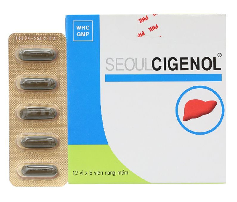 Seoulcigenol Hộp 60 viên - Hỗ trợ điều trị bệnh về gan