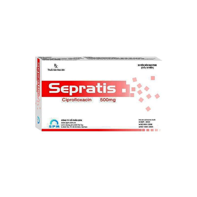 Sepratis Hộp 100 Viên – Điều Trị Nhiễm Khuẩn Nặng