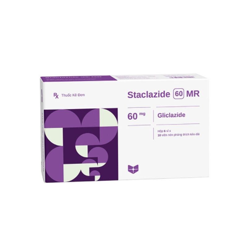 Staclazide MR 60mg hộp 60 viên – Điều trị bệnh tiểu đường