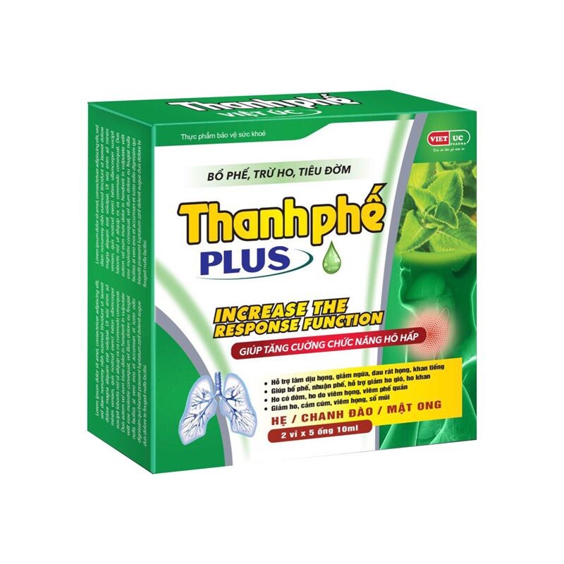 Thanh phế hộp 10 ống – Thức uống bổ phế