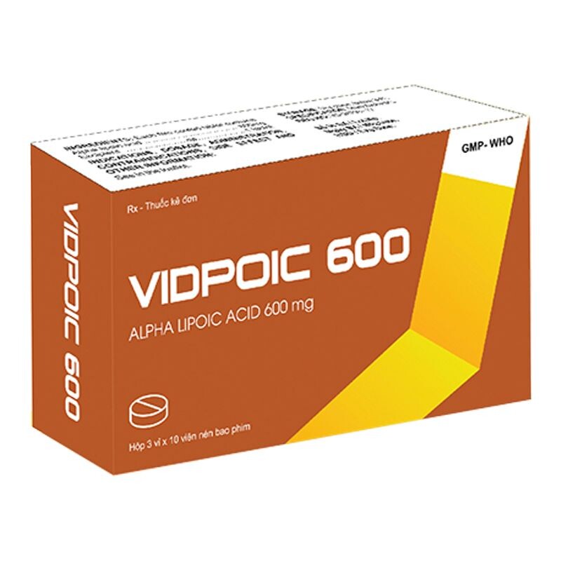 VIDPOIC 600 hộp 30 viên – Điều trị các rối loạn cảm giác