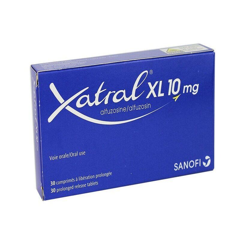 Xatral XL 10mg Hộp 30 Viên – Điều Trị Tuyến Tiền Liệt