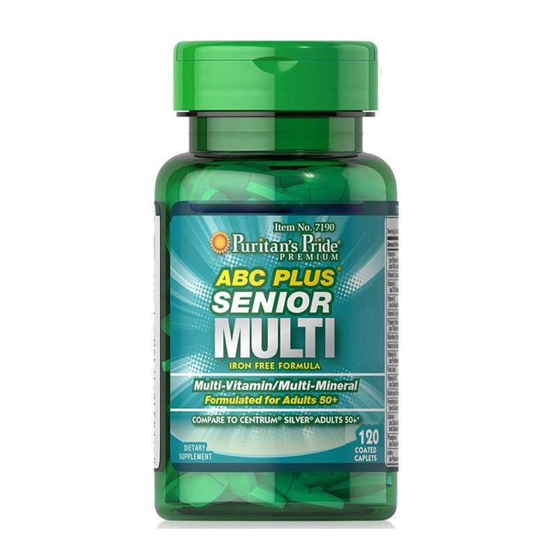 ABC Plus Senior Multi Lọ 120 Viên - Vitamin Tổng Hợp Cho Người Cao Tuổi ABC Plus Senior Multi Lọ 120 Viên - Vitamin Tổng Hợp Cho Người Cao Tuổi