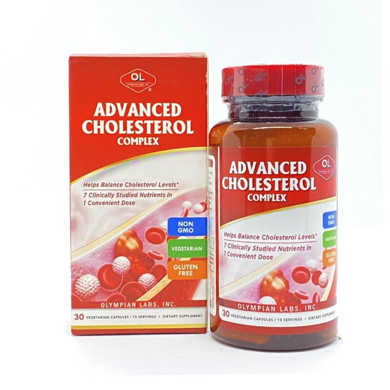 Advanced Cholesterol Complex 30 Viên - Hỗ Trợ Giảm Mỡ Máu Advanced Cholesterol Complex 30 Viên - Hỗ Trợ Giảm Mỡ Máu