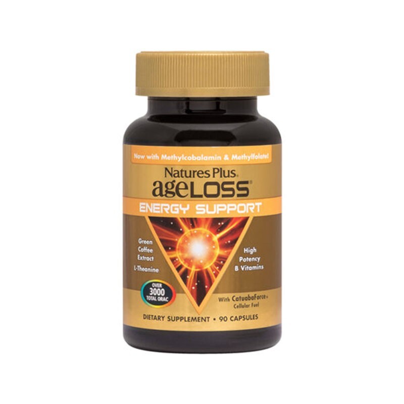 Ageloss Energy Support - Lọ 90 Viên - Bổ Sung Năng Lượng