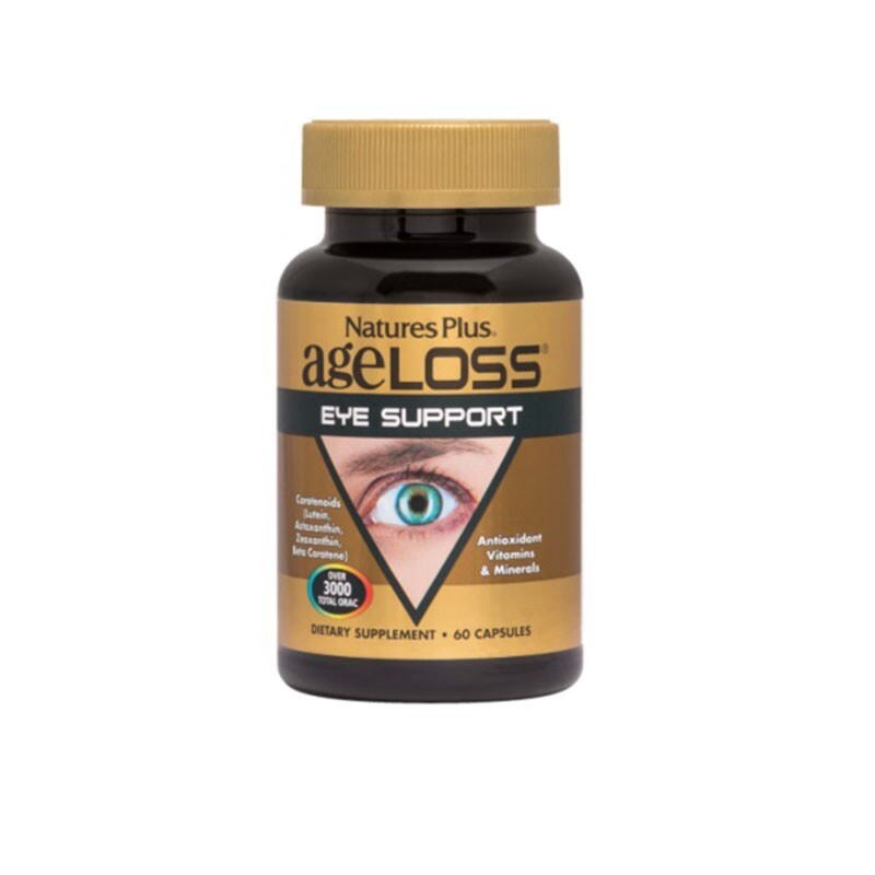 Ageloss Eye Support - Lọ 60 Viên - Cho Đôi Mắt Sáng Khỏe