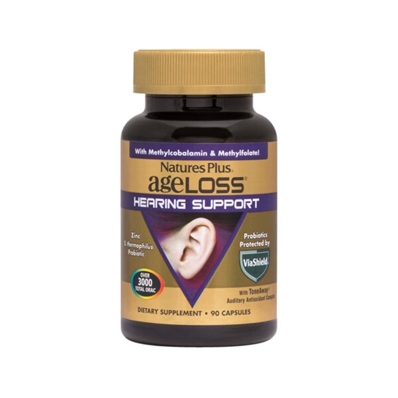 Ageloss Hearing Support - Lọ 90 Viên - Hỗ Trợ Các Vấn Đề Về Thính Giác