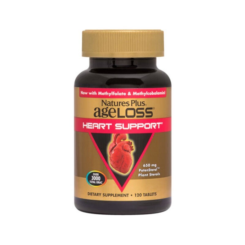 Ageloss Heart Support - Hộp 120 Viên - Hỗ Trợ Vấn Đề Tim Mạch
