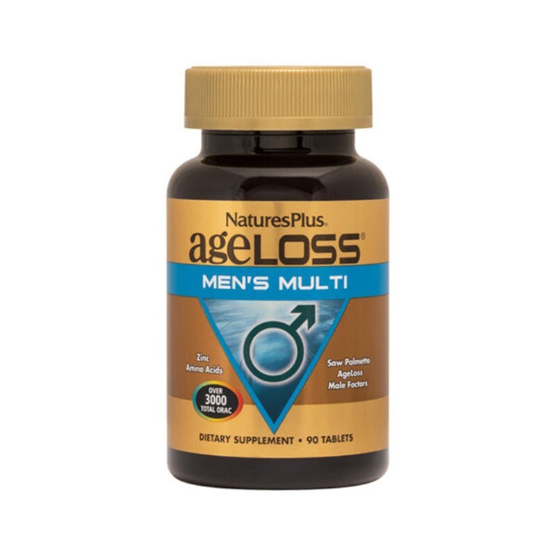 Ageloss Men’s Multi - Lọ 90 Viên - Hỗ Trợ Sức Khỏe Phái Mạnh