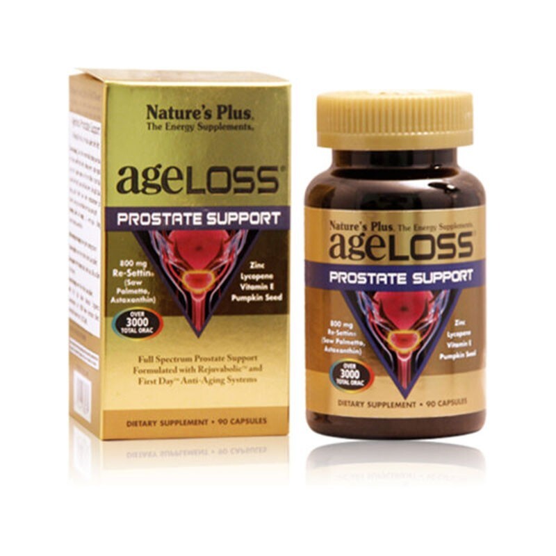 Ageloss Prostate Support - Lọ 90 Viên - Tăng Cường Sinh Lý Phái Mạnh