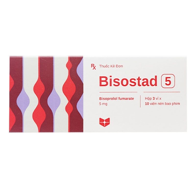 Bisostad 5 Hộp 30 Viên - Thuốc Điều Trị Bệnh Tim Mạch