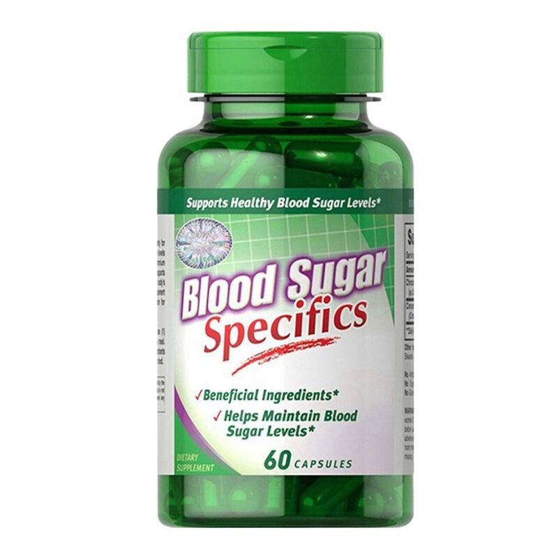 Blood Sugar Specifics Lọ 60 Viên - Viên Uống Dành Cho Người Tiểu Đường