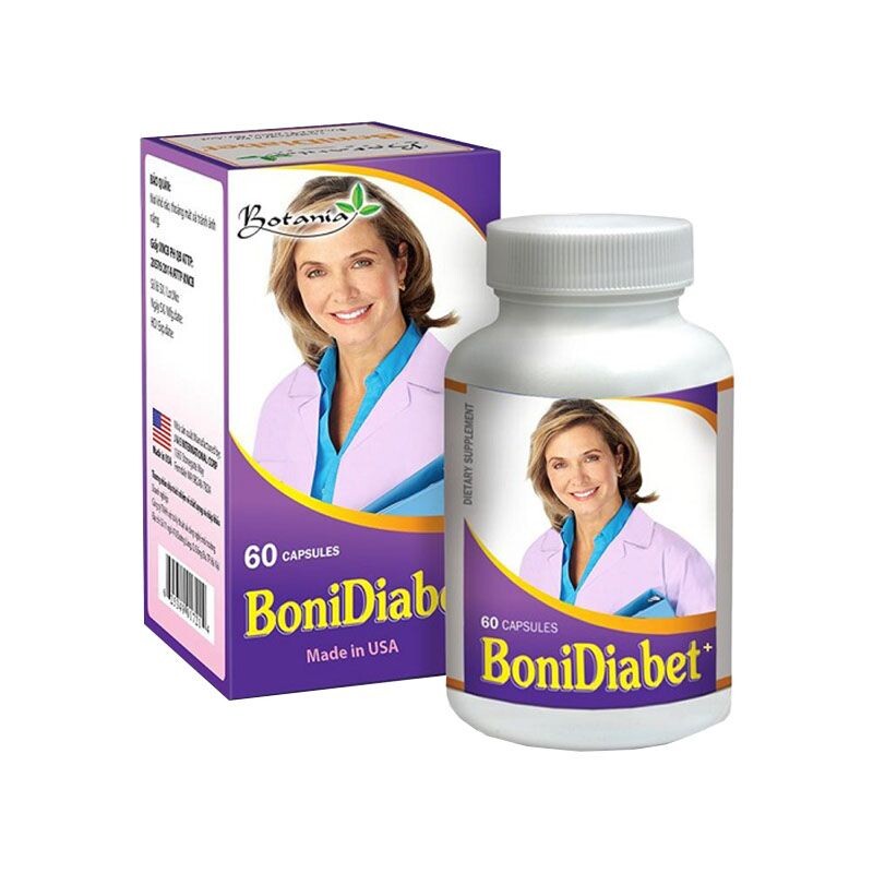 BoniDiabet Lọ 60 Viên – Hỗ Trợ Điều Trị Bệnh Tiểu Đường