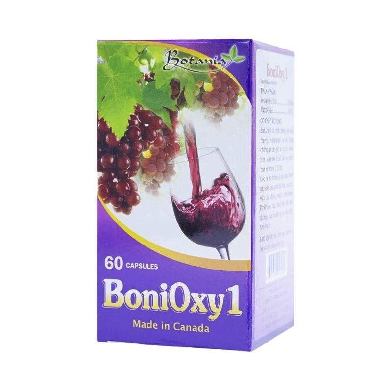 Bonioxy Hộp 60 Viên – Tăng Tuần Hoàn Máu Não