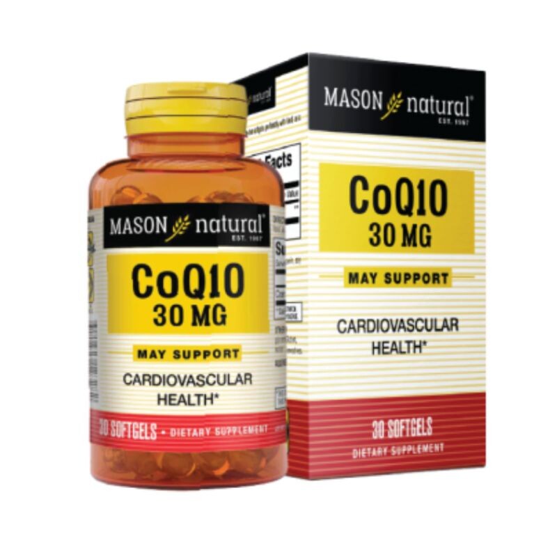 COQ10 30mg Hộp 30 Viên - Hỗ Trợ Sức Khỏe Tim Mạch