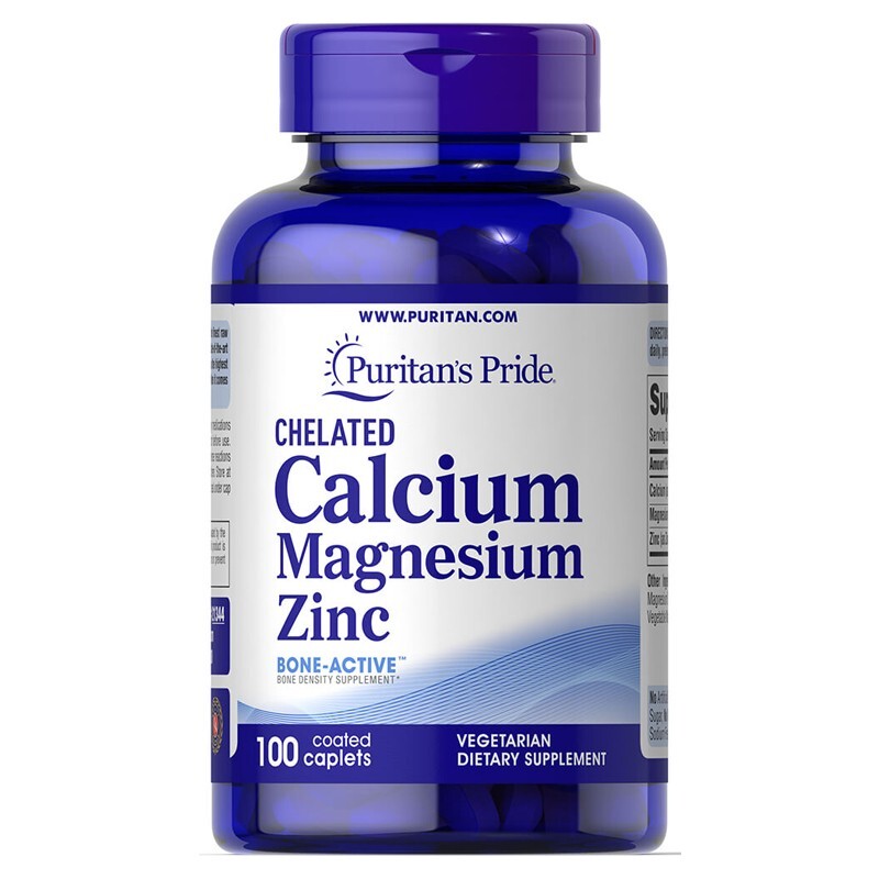 Calcium Magnesium Zinc Lọ 100 Viên - Bổ Sung Khoáng Chất
