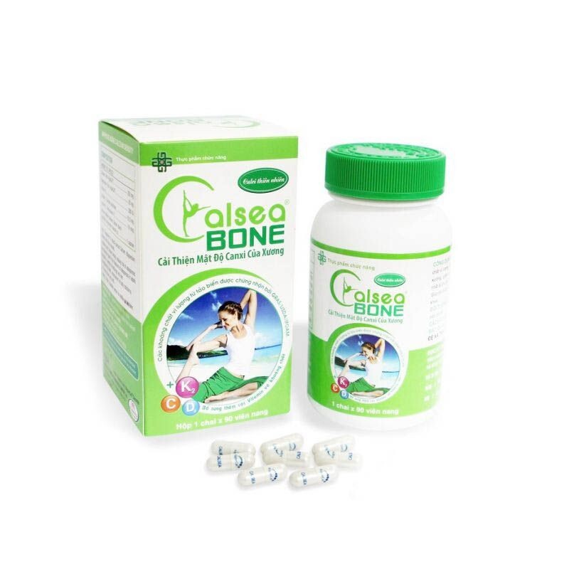 Calsea Bone Hộp 90 Viên – Bổ Sung Canxi, Vitamin