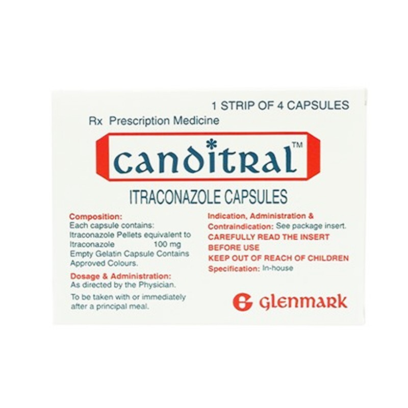 Canditral Hộp 4 Viên - Thuốc Trị Nấm