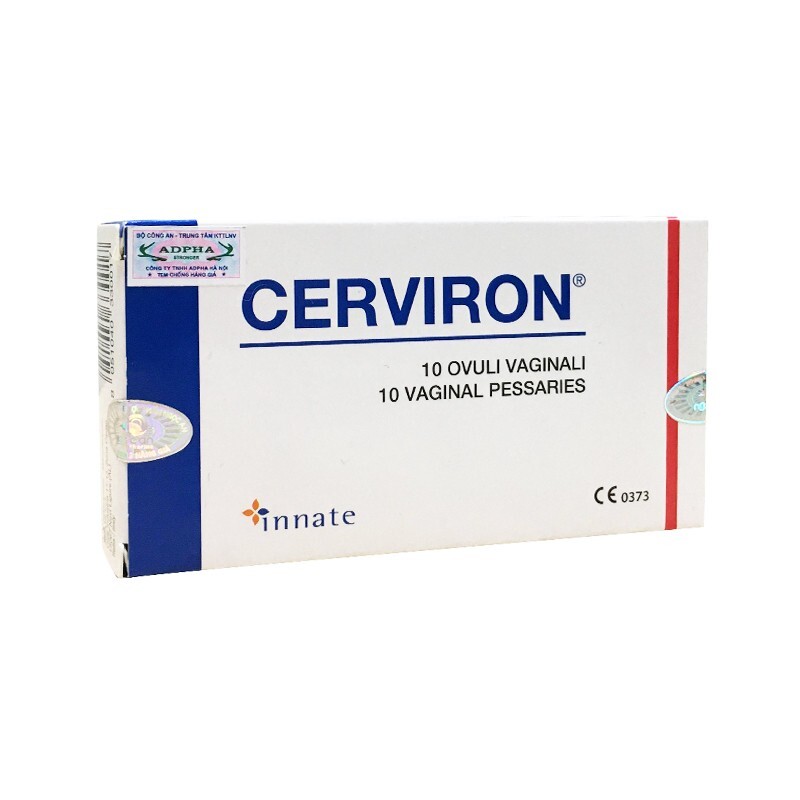 Cerviron Hộp 10 Viên - Điều Trị Các Bệnh Lý Âm Đạo